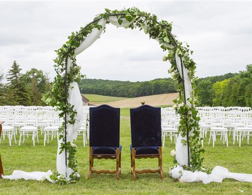 Cérémonie Mariage Brantome Dordogne Château de La Côte